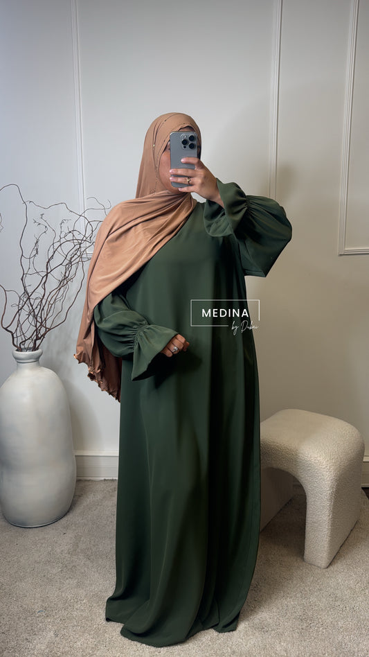 Abaya chouchou [ kaki]