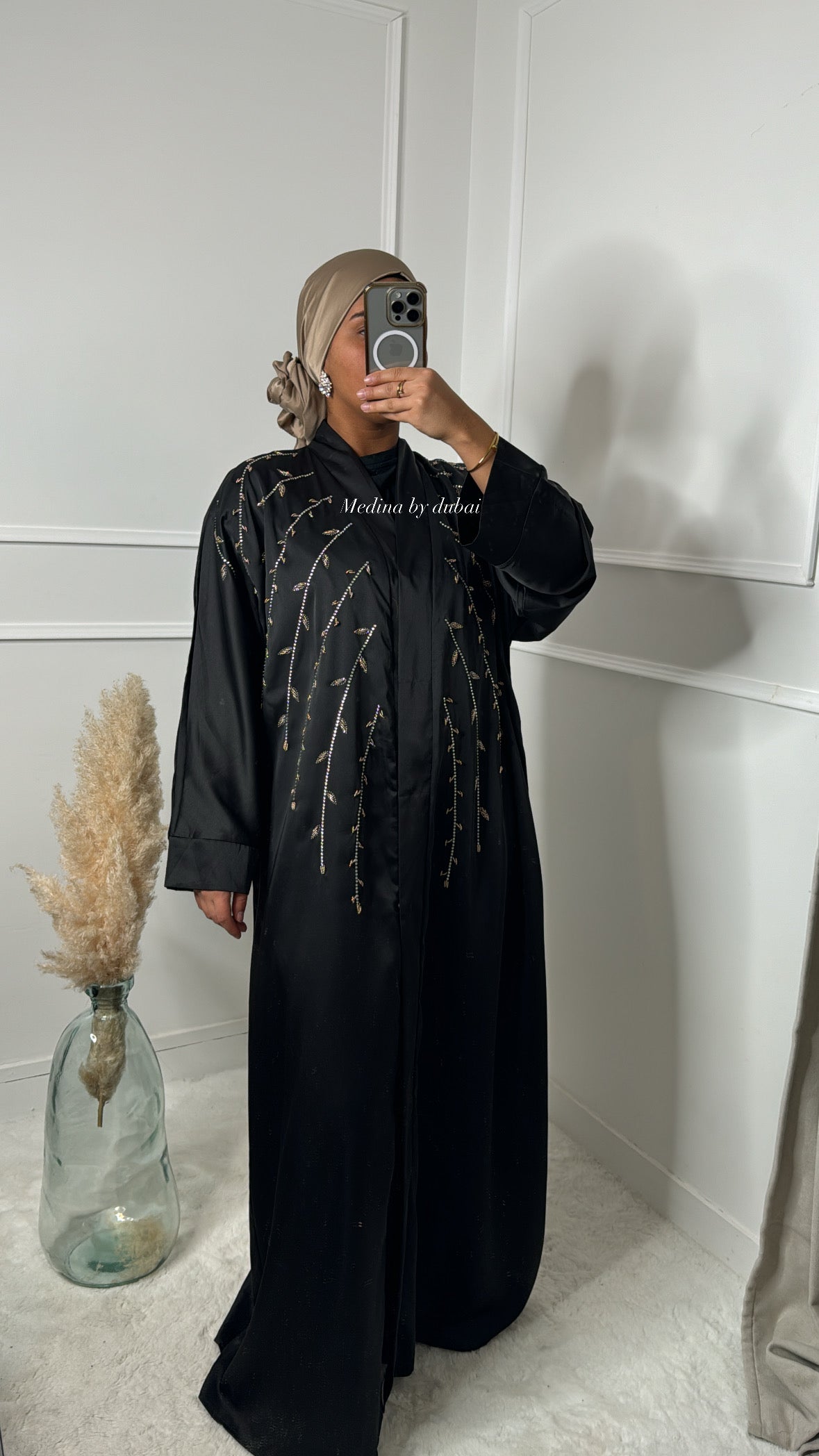 Abaya Anissa [ Noir]