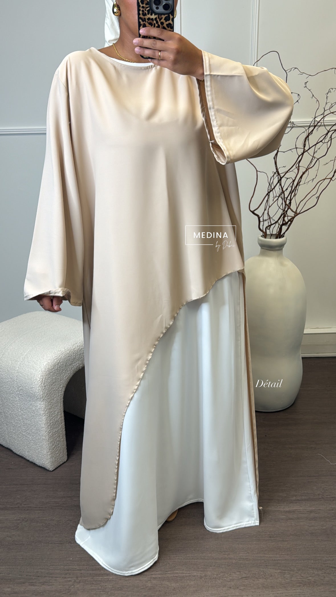 Ensemble robe Beige