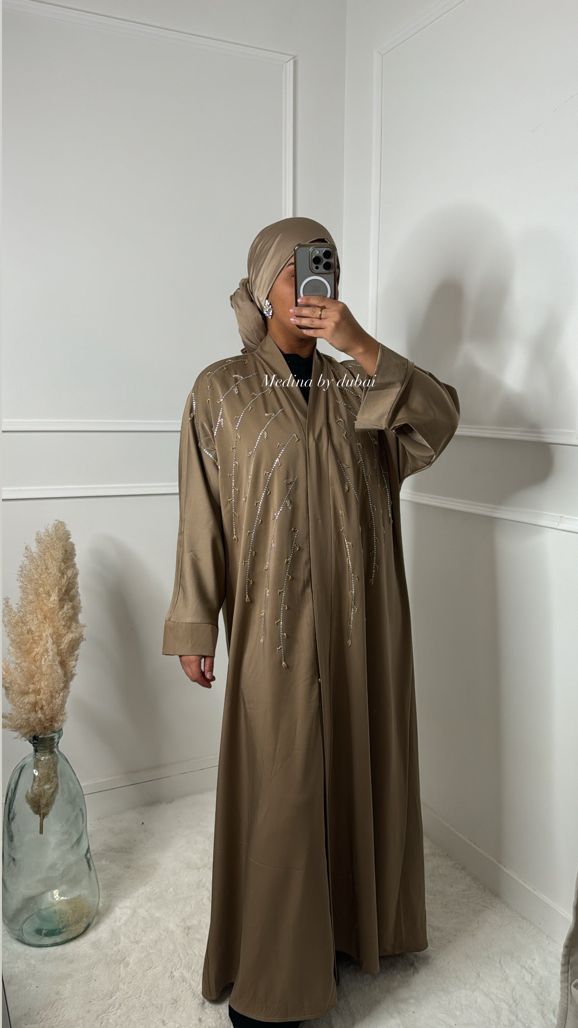 Abaya Anissa [ Camel]