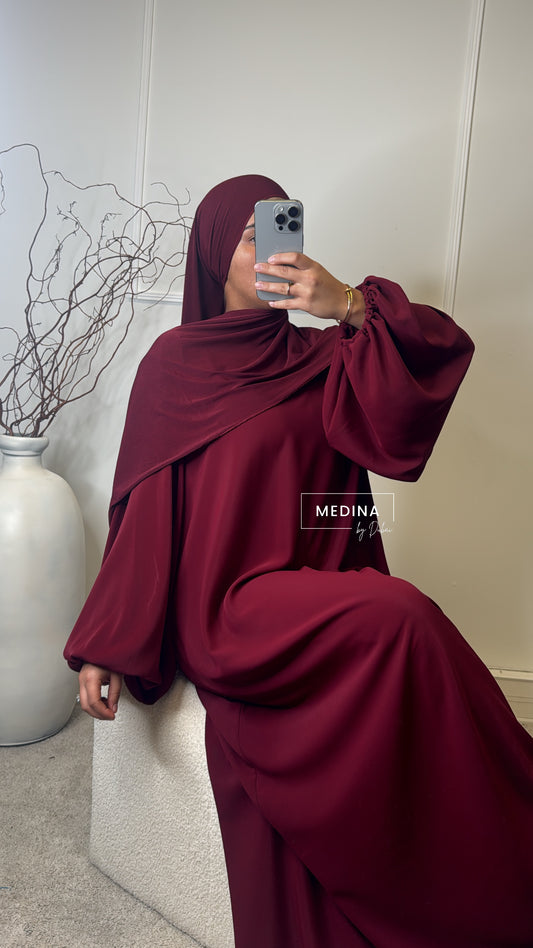 Abaya Yara [ bordeau]